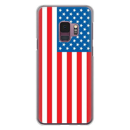 Galaxy S9 SC-02K docomo 高画質仕上げ 背面印刷 ハードケース 国旗