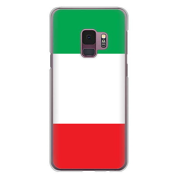 Galaxy S9 SC-02K docomo 高画質仕上げ 背面印刷 ハードケース 国旗