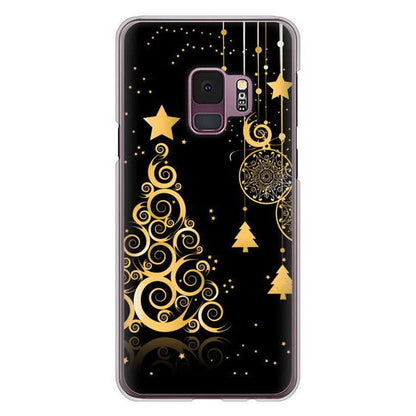 Galaxy S9 SC-02K docomo 高画質仕上げ 背面印刷 ハードケース クリスマス