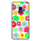 Galaxy S9 SC-02K docomo 高画質仕上げ 背面印刷 ハードケース ルーズフラワー