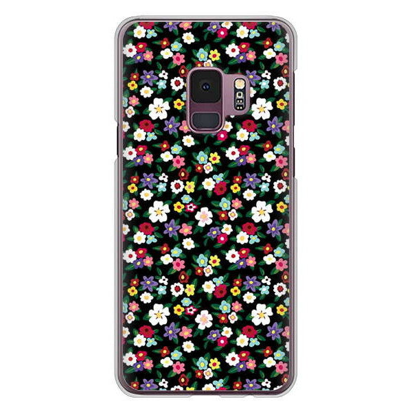 Galaxy S9 SC-02K docomo 高画質仕上げ 背面印刷 ハードケース リバティプリント