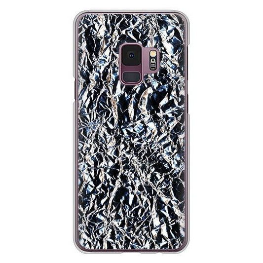 Galaxy S9 SC-02K docomo 高画質仕上げ 背面印刷 ハードケース 【EK835 スタイリッシュアルミシルバー】