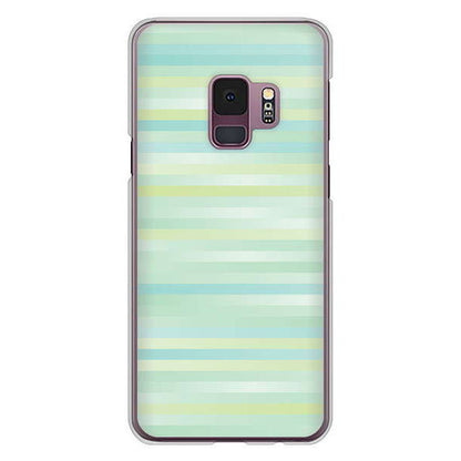 Galaxy S9 SC-02K docomo 高画質仕上げ 背面印刷 ハードケース グラデーションボーダー