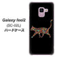 docomo ギャラクシー フィール2 SC-02L 高画質仕上げ 背面印刷 ハードケース【406 カラフルキャット】