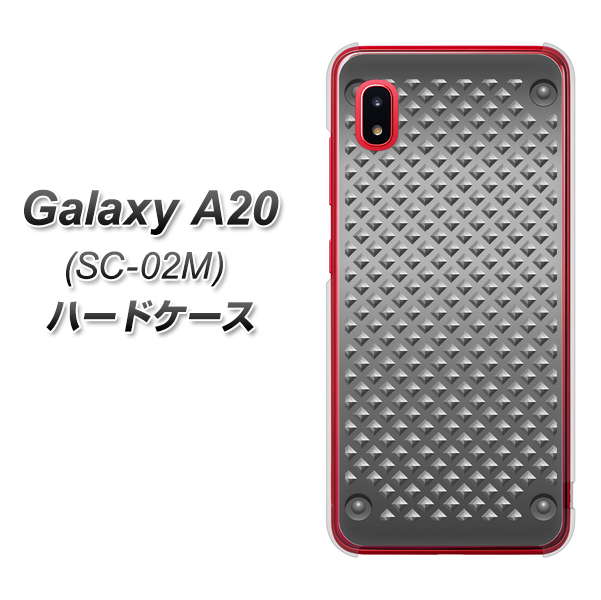docomo ギャラクシー A20 SC-02M 高画質仕上げ 背面印刷 ハードケース【570 スタックボード】
