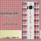 docomo ギャラクシー S8 プラス SC-03J 高画質仕上げ 背面印刷 ハードケース【518 チェック柄besuty】