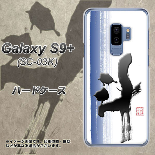 docomo ギャラクシー S9+ SC-03K 高画質仕上げ 背面印刷 ハードケース【OE829 斗】
