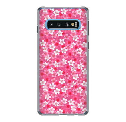 Galaxy S10 SC-03L docomo 高画質仕上げ 背面印刷 ハードケース リバティプリント