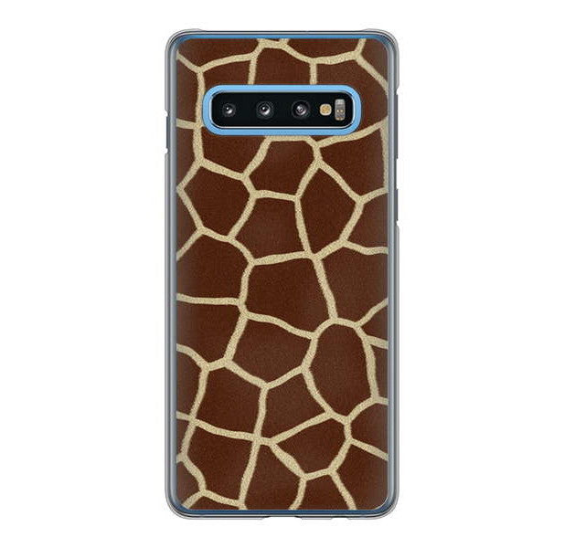 Galaxy S10 SC-03L docomo 高画質仕上げ 背面印刷 ハードケース アニマル柄