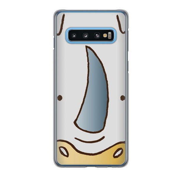 Galaxy S10 SC-03L docomo 高画質仕上げ 背面印刷 ハードケース ドアップアニマル