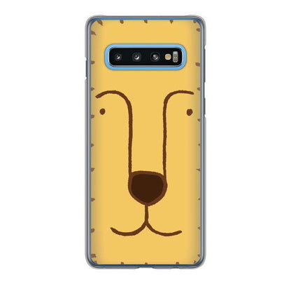 Galaxy S10 SC-03L docomo 高画質仕上げ 背面印刷 ハードケース ドアップアニマル