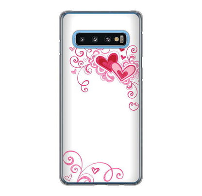 Galaxy S10 SC-03L docomo 高画質仕上げ 背面印刷 ハードケース プリティハート