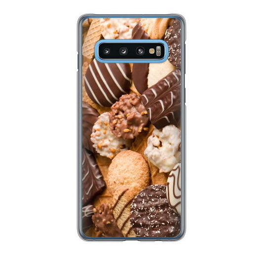 Galaxy S10 SC-03L docomo 高画質仕上げ 背面印刷 ハードケース スイーツ