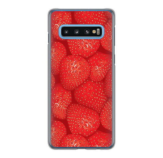 Galaxy S10 SC-03L docomo 高画質仕上げ 背面印刷 ハードケース スイーツ