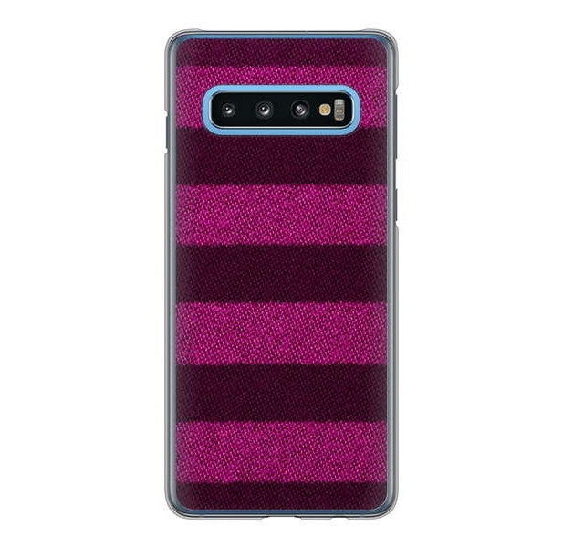 Galaxy S10 SC-03L docomo 高画質仕上げ 背面印刷 ハードケース シンプルボーダー