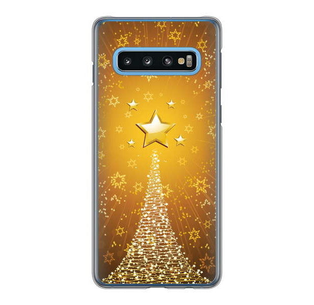 Galaxy S10 SC-03L docomo 高画質仕上げ 背面印刷 ハードケース クリスマス