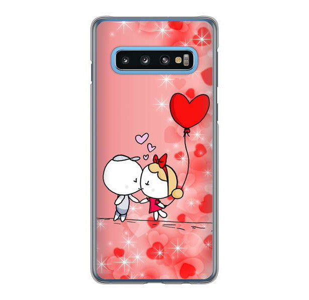 Galaxy S10 SC-03L docomo 高画質仕上げ 背面印刷 ハードケース カップル