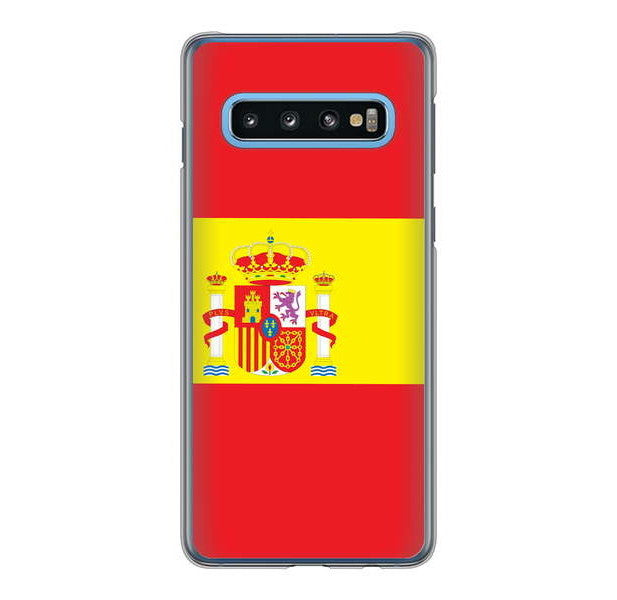 Galaxy S10 SC-03L docomo 高画質仕上げ 背面印刷 ハードケース 国旗