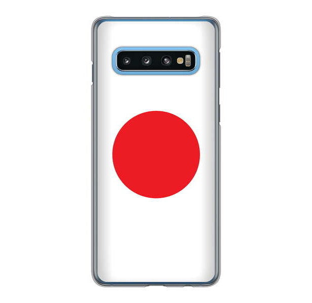 Galaxy S10 SC-03L docomo 高画質仕上げ 背面印刷 ハードケース 国旗