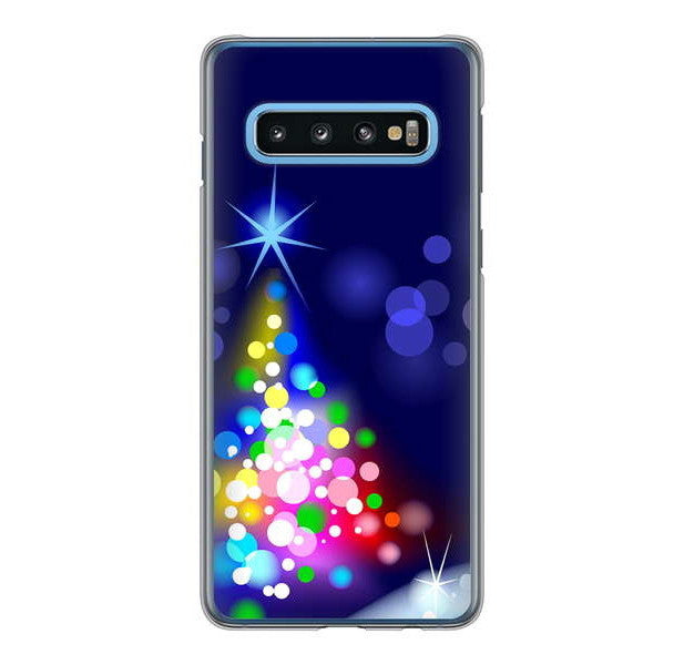 Galaxy S10 SC-03L docomo 高画質仕上げ 背面印刷 ハードケース クリスマス