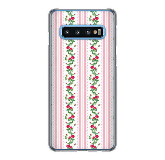 Galaxy S10 SC-03L docomo 高画質仕上げ 背面印刷 ハードケース イングリッシュガーデン