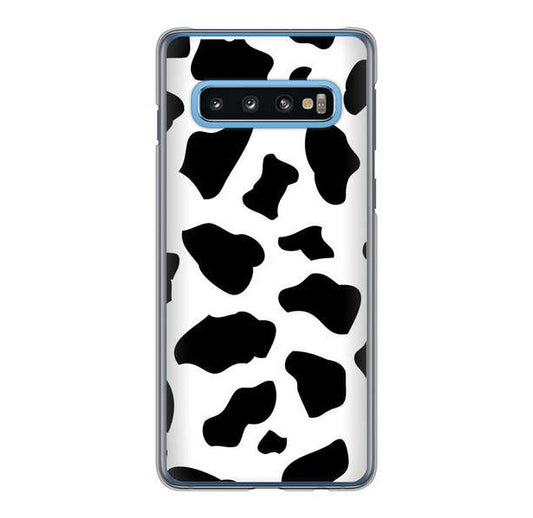 Galaxy S10 SC-03L docomo 高画質仕上げ 背面印刷 ハードケース アニマル柄