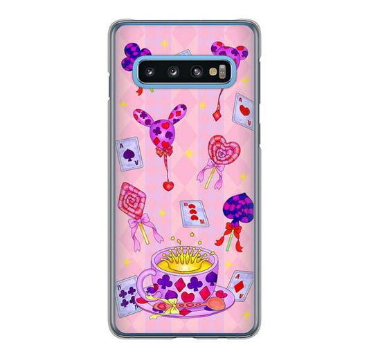 Galaxy S10 SC-03L docomo 高画質仕上げ 背面印刷 ハードケース むかいあぐる トランプティー