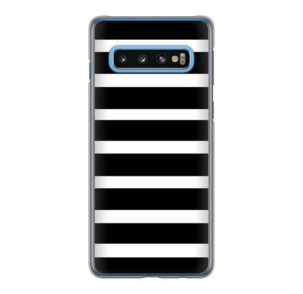 Galaxy S10 SC-03L docomo 高画質仕上げ 背面印刷 ハードケース シンプルボーダー