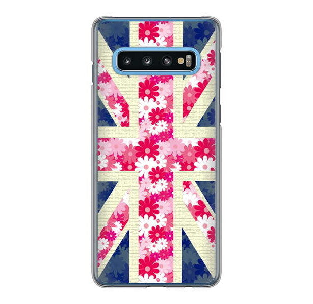 Galaxy S10 SC-03L docomo 高画質仕上げ 背面印刷 ハードケース ユニオンジャック