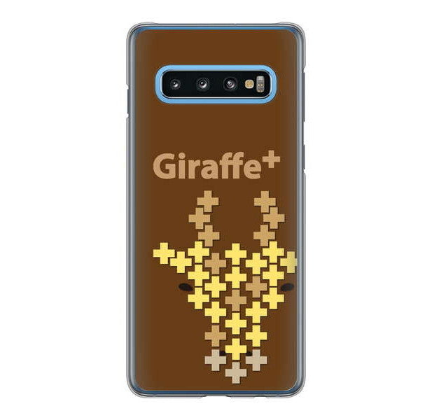 Galaxy S10 SC-03L docomo 高画質仕上げ 背面印刷 ハードケース animal+