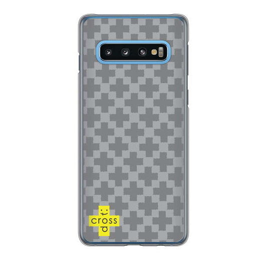 Galaxy S10 SC-03L docomo 高画質仕上げ 背面印刷 ハードケース クロスドット