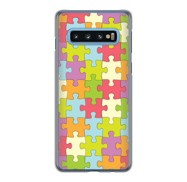 Galaxy S10 SC-03L docomo 高画質仕上げ 背面印刷 ハードケース ジグソーパズル
