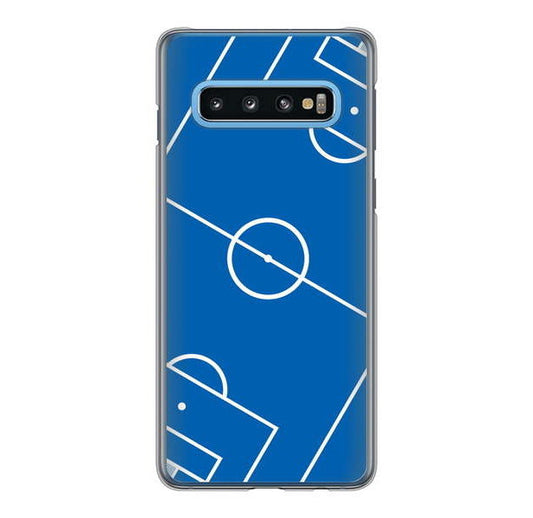 Galaxy S10 SC-03L docomo 高画質仕上げ 背面印刷 ハードケース 【IB922 SOCCER_ピッチ】