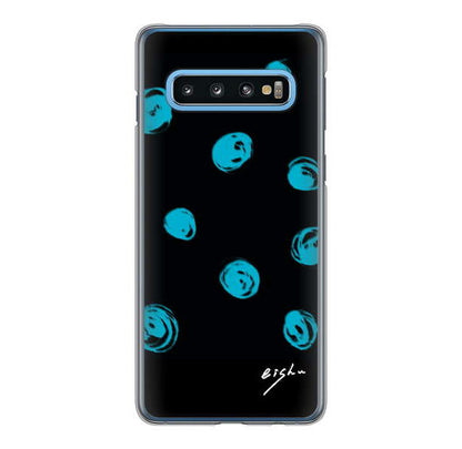 Galaxy S10 SC-03L docomo 高画質仕上げ 背面印刷 ハードケース 大野詠舟 手描きシンプル