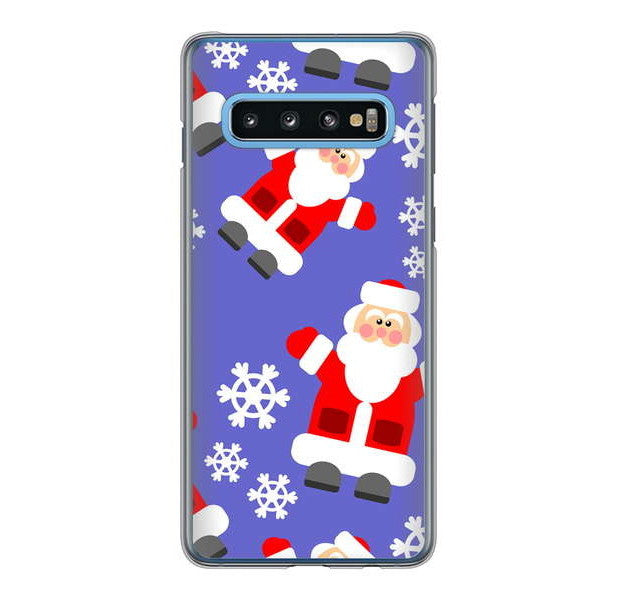 Galaxy S10 SC-03L docomo 高画質仕上げ 背面印刷 ハードケース クリスマス