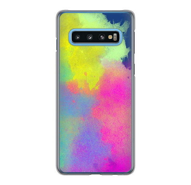 Galaxy S10 SC-03L docomo 高画質仕上げ 背面印刷 ハードケース パステルアート