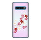 Galaxy S10 SC-03L docomo 高画質仕上げ 背面印刷 ハードケース 和花柄