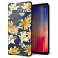 docomo ギャラクシー S10+ SC-04L 強化ガラス＆TPUスマホケース ガラプリ【SC893 ボタニカル デイジー＆リリー】