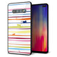 docomo ギャラクシー S10+ SC-04L 強化ガラス＆TPUスマホケース ガラプリ【YA893 ストライプネコ02 L】