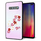 docomo ギャラクシー S10+ SC-04L 強化ガラス＆TPUスマホケース ガラプリ【YJ320 桜 和】