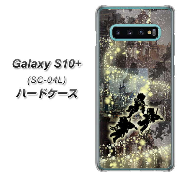 docomo ギャラクシー S10+ SC-04L 高画質仕上げ 背面印刷 ハードケース【253 天使の音楽隊】