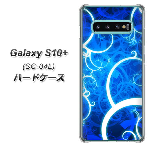 docomo ギャラクシー S10+ SC-04L 高画質仕上げ 背面印刷 ハードケース【EK850 神秘の草】