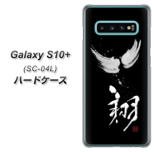docomo ギャラクシー S10+ SC-04L 高画質仕上げ 背面印刷 ハードケース【OE826 翔】
