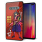 docomo ギャラクシー S10+ オリンピック限定モデル SC-05L 強化ガラス＆TPUスマホケース ガラプリ【AB807 真田幸村 イラストと家紋】