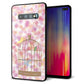 docomo ギャラクシー S10+ オリンピック限定モデル SC-05L 強化ガラス＆TPUスマホケース ガラプリ【KM882 鳥かご】