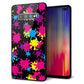 docomo ギャラクシー S10+ オリンピック限定モデル SC-05L 強化ガラス＆TPUスマホケース ガラプリ【MA877 ペイントブラック】