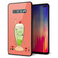 docomo ギャラクシー S10+ オリンピック限定モデル SC-05L 強化ガラス＆TPUスマホケース ガラプリ【MA900 クリームソーダ】