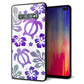 docomo ギャラクシー S10+ オリンピック限定モデル SC-05L 強化ガラス＆TPUスマホケース ガラプリ【SC878 ハワイアンアロハホヌ（パープル）】