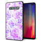 docomo ギャラクシー S10+ オリンピック限定モデル SC-05L 強化ガラス＆TPUスマホケース ガラプリ【SC929 ローズ パープル】