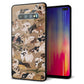 docomo ギャラクシー S10+ オリンピック限定モデル SC-05L 強化ガラス＆TPUスマホケース ガラプリ【TA008 百犬】